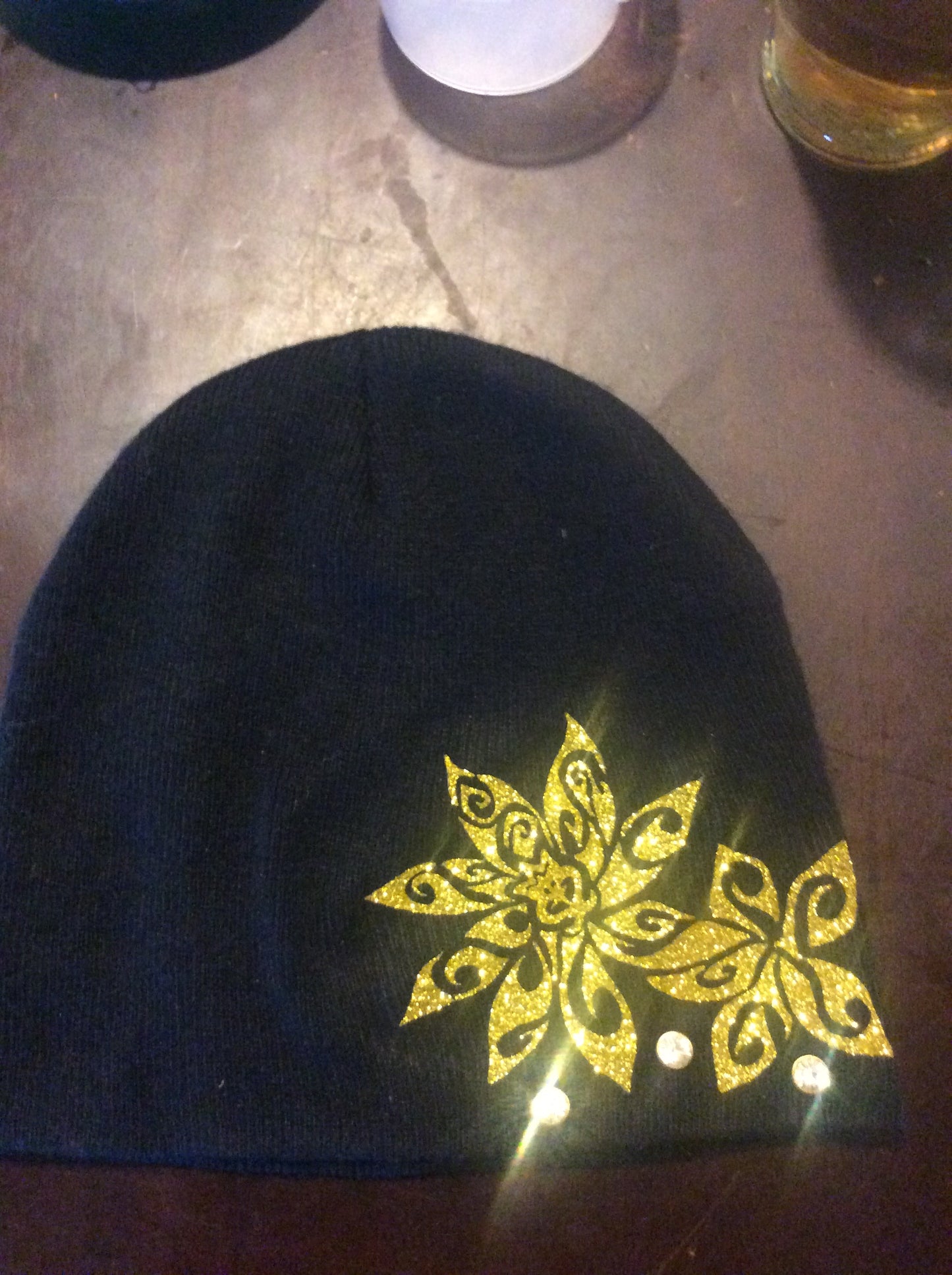 Tiare Plumeria Beanie