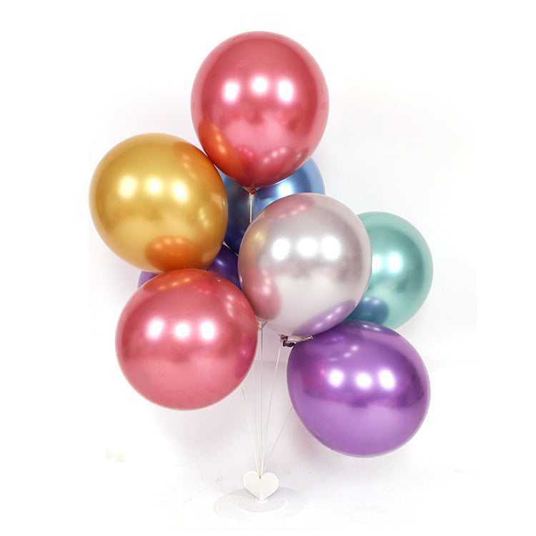 Metallic Chrome Colored Balloons