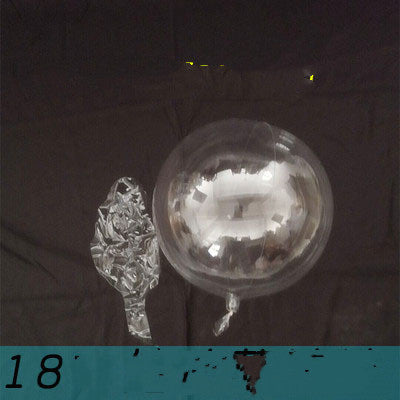 Bobo Transparent Clear Balloons