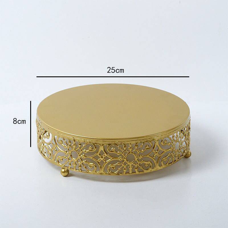 Wrought Iron Cake Stand or Dessert Tray Display