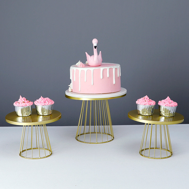 Wrought Iron Cake Stand or Dessert Tray Display