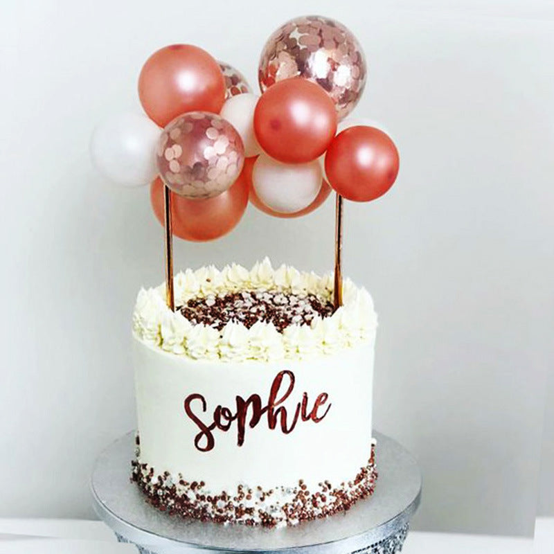 Balloon Cake Topper