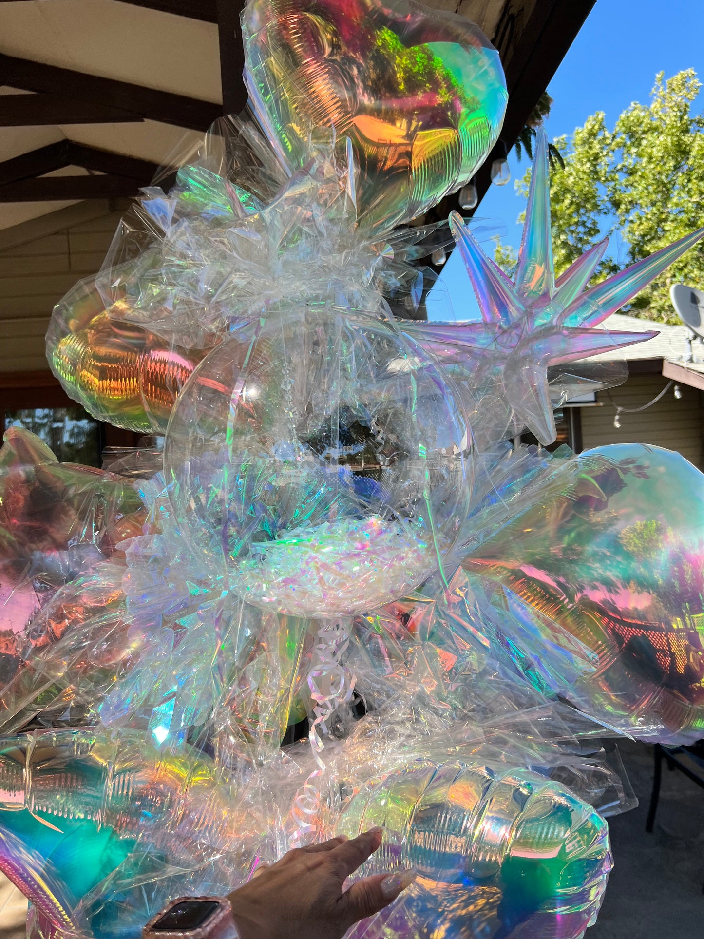 Crystal Sun Catcher Balloon Bouquet