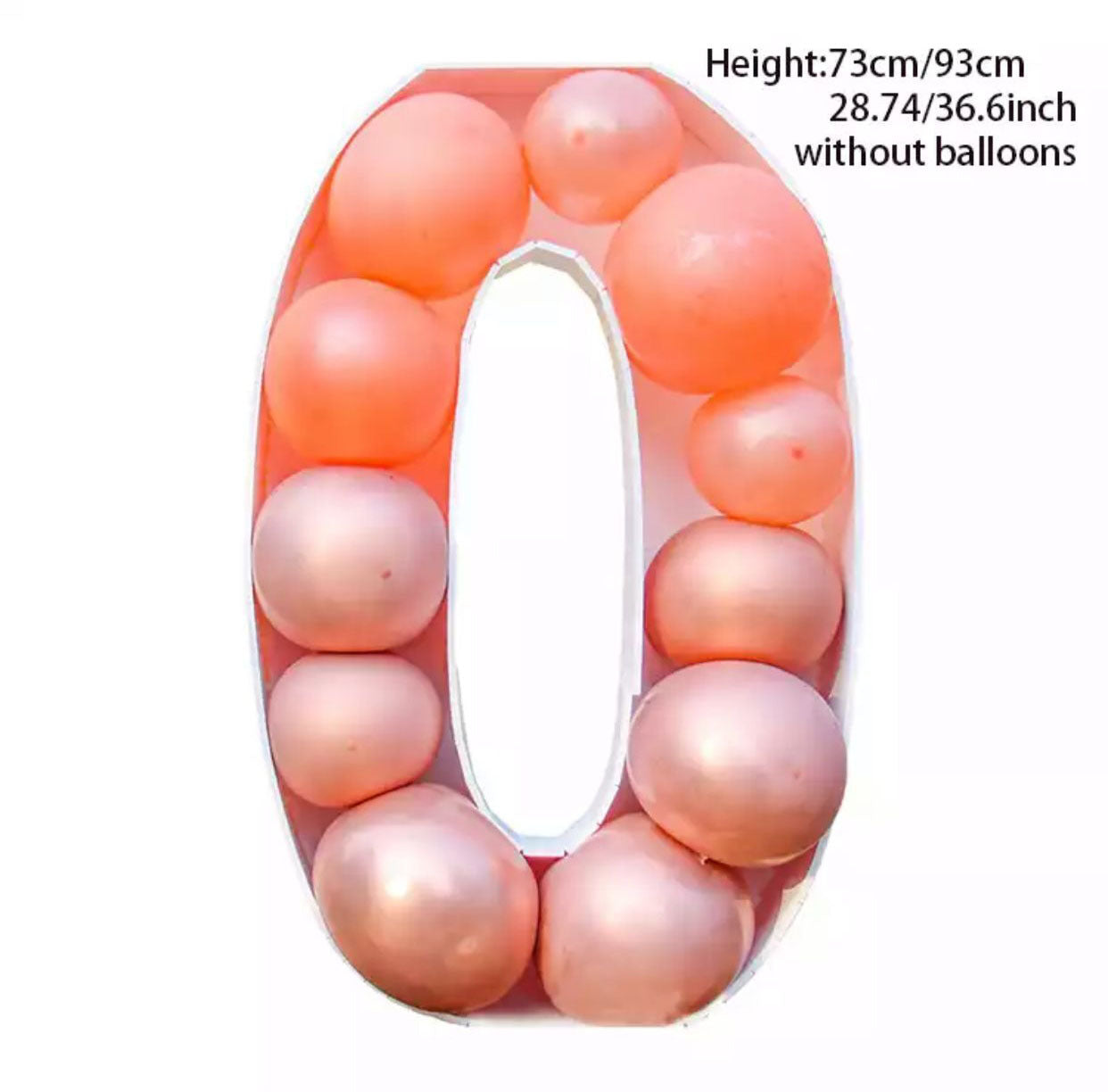 Number Balloon Mosaic