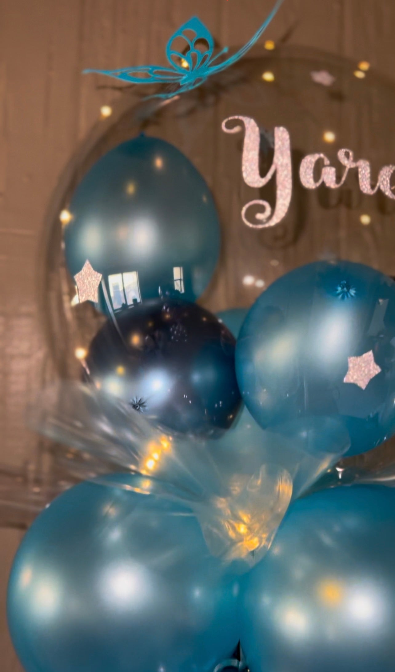 Blue Balloon Bouquet