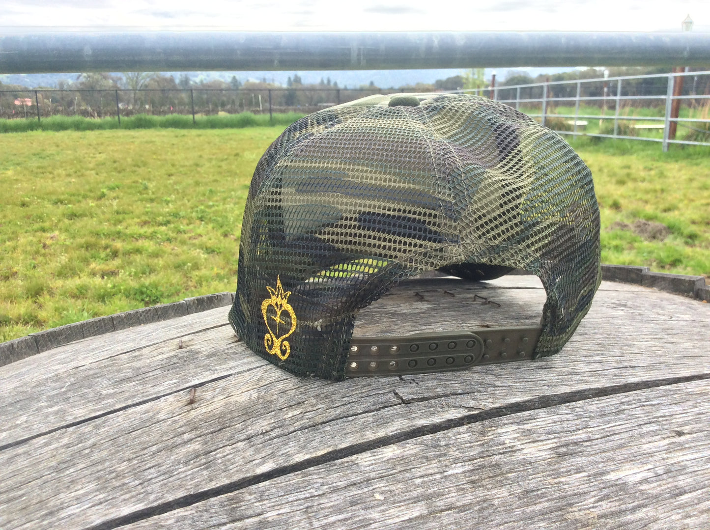 Tiare Plumeria Camo Hat