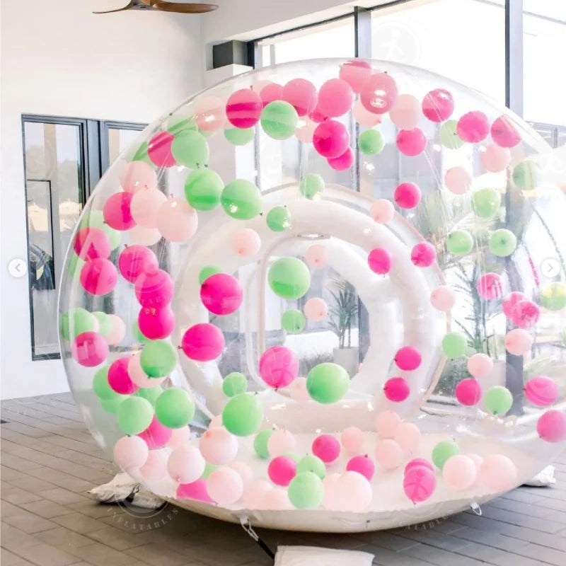 Outdoor Bubble Balloon Room Inflatable House Clear Pop up Diy Bubble Tent Huge Transparent Bubble Balloon House for Sale