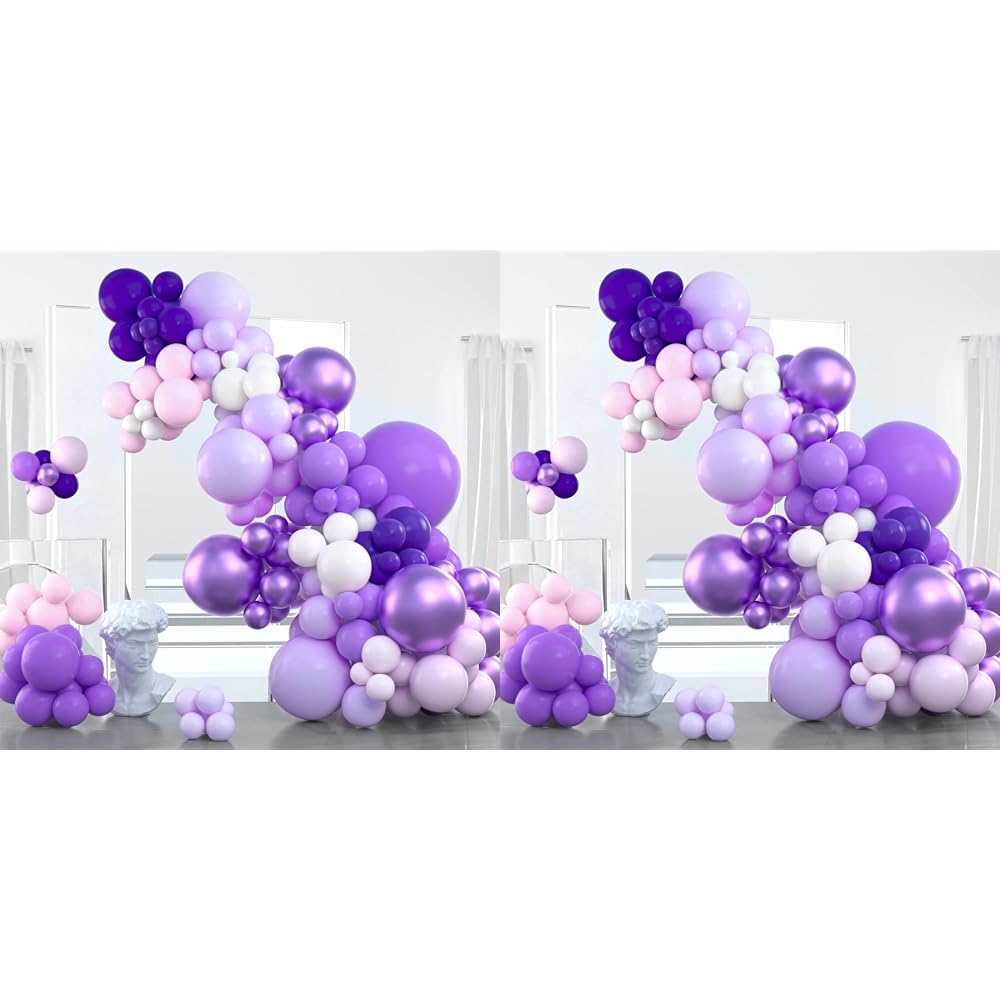 Dusty Pink Balloons 100 pcs Different Sizes of 36 18 12 10 5 Inch also known as Blush Pink and Dusty Rose