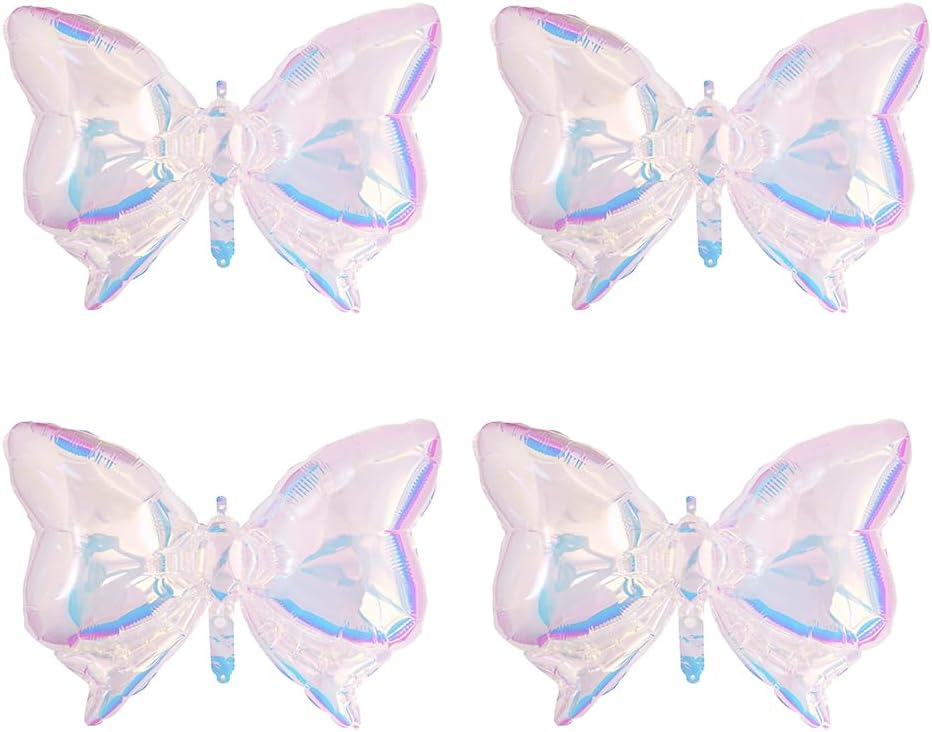 Iridescent Bow Balloons