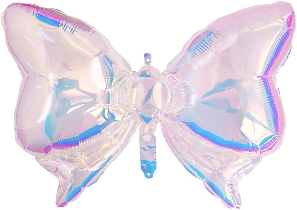 Iridescent Bow Balloons
