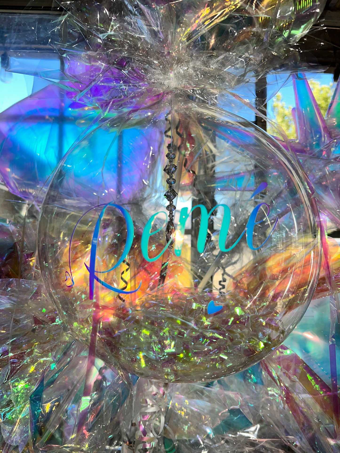 Crystal Sun Catcher Balloon Bouquet