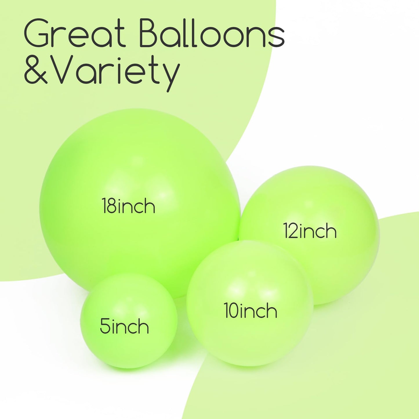 120pc Metallic Balloon Arch Kit, 18 12 10 5 inch Chrome Silver Latex Balloons Different Sizes Metallic Balloon Garland for Wedding Baby Shower Disco Birthday Party Decorations