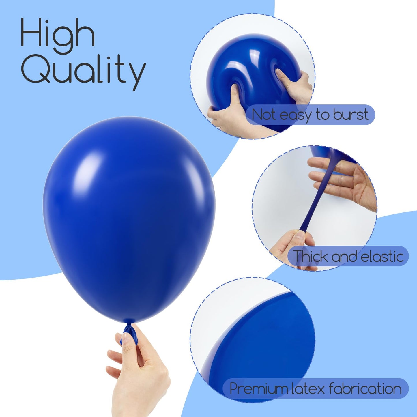 120pc Metallic Balloon Arch Kit, 18 12 10 5 inch Chrome Silver Latex Balloons Different Sizes Metallic Balloon Garland for Wedding Baby Shower Disco Birthday Party Decorations