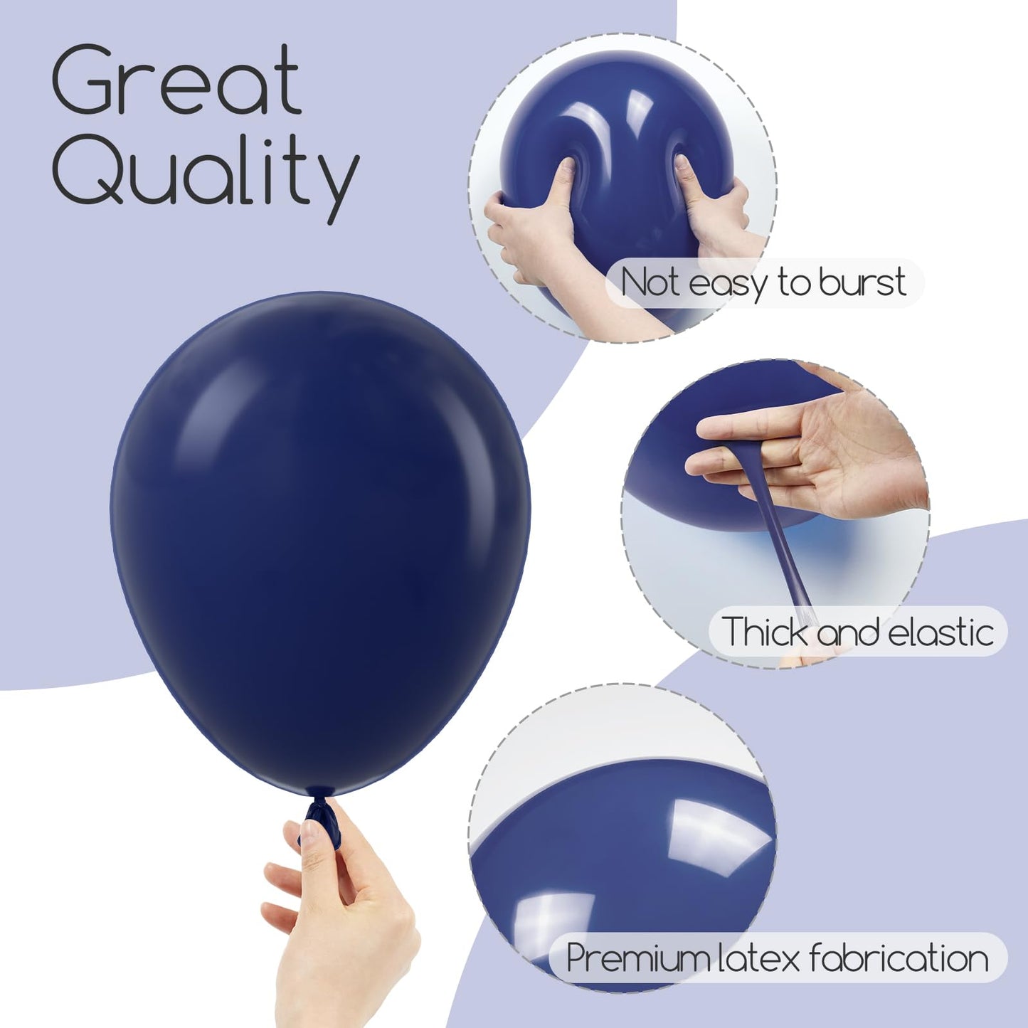 120pc Metallic Balloon Arch Kit, 18 12 10 5 inch Chrome Silver Latex Balloons Different Sizes Metallic Balloon Garland for Wedding Baby Shower Disco Birthday Party Decorations