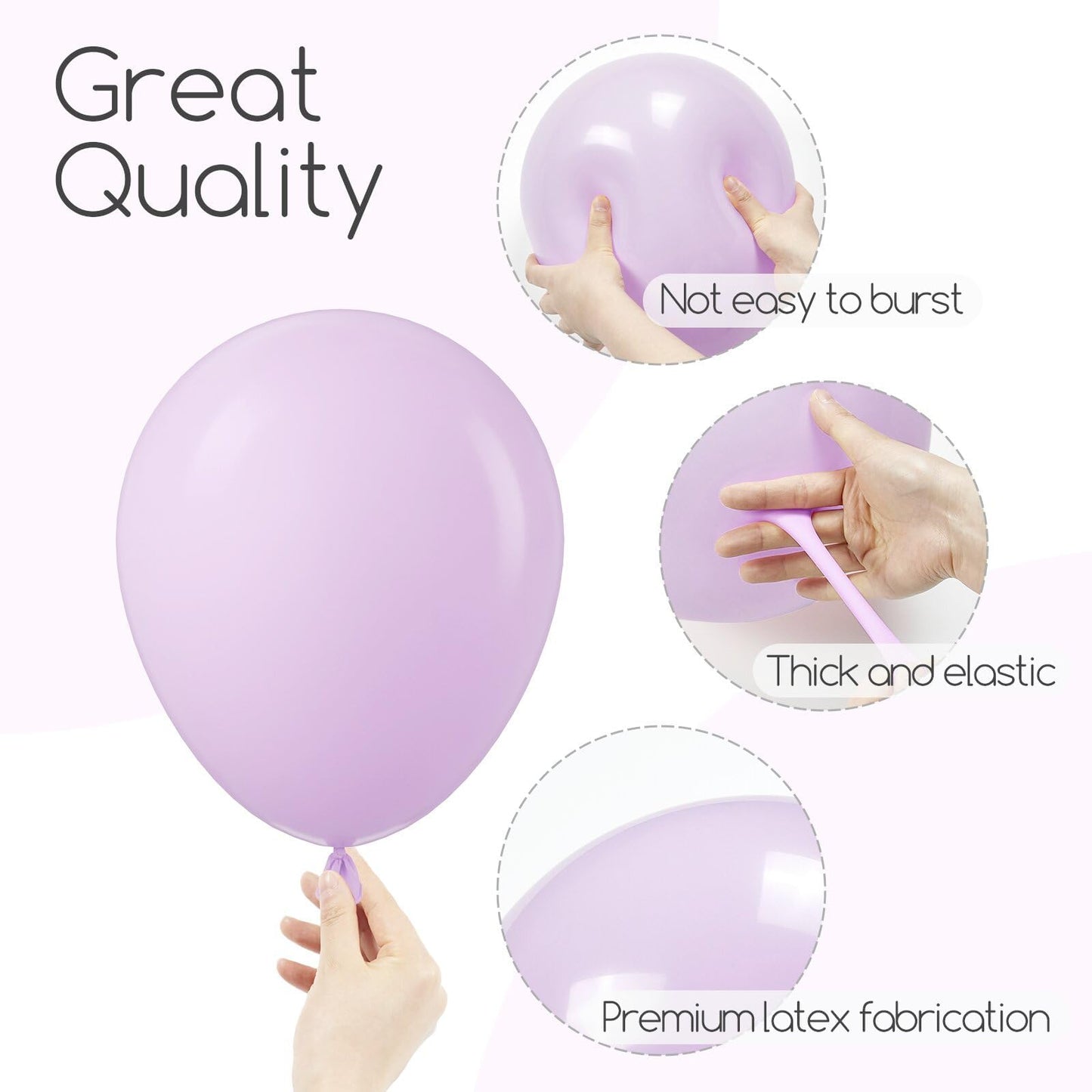 120pc Metallic Balloon Arch Kit, 18 12 10 5 inch Chrome Silver Latex Balloons Different Sizes Metallic Balloon Garland for Wedding Baby Shower Disco Birthday Party Decorations