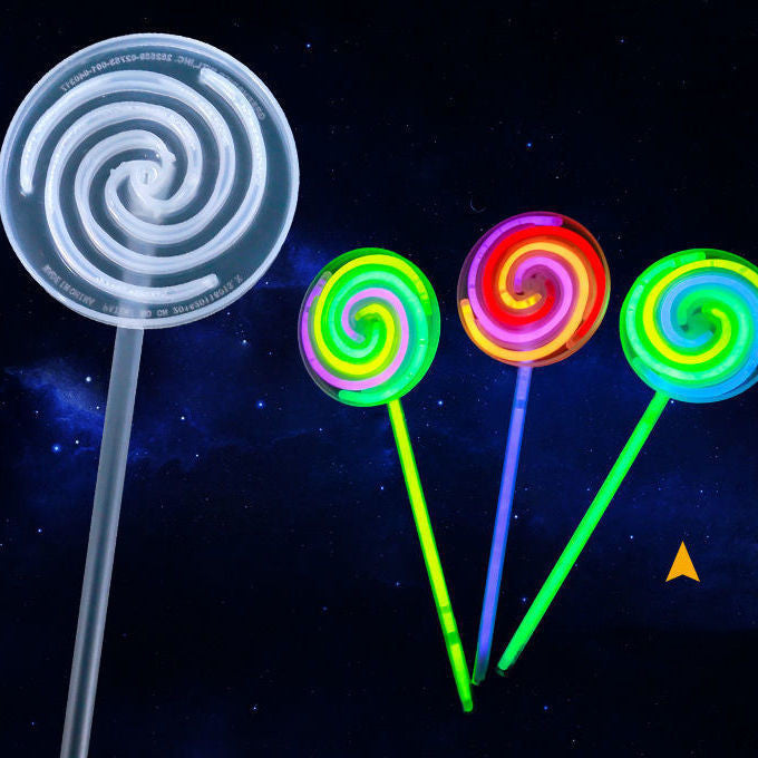Fluorescent Glow in the Dark Lollipops