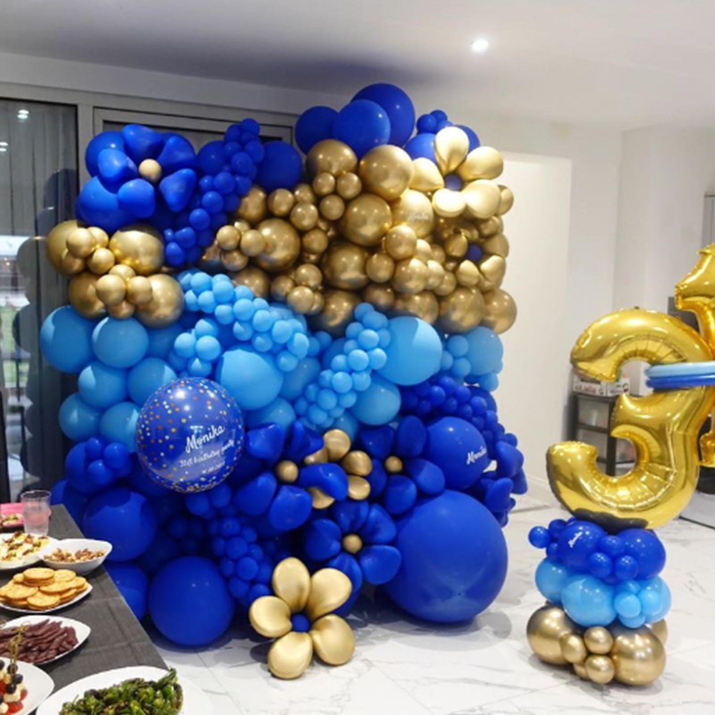 120pc Metallic Balloon Arch Kit, 18 12 10 5 inch Chrome Silver Latex Balloons Different Sizes Metallic Balloon Garland for Wedding Baby Shower Disco Birthday Party Decorations