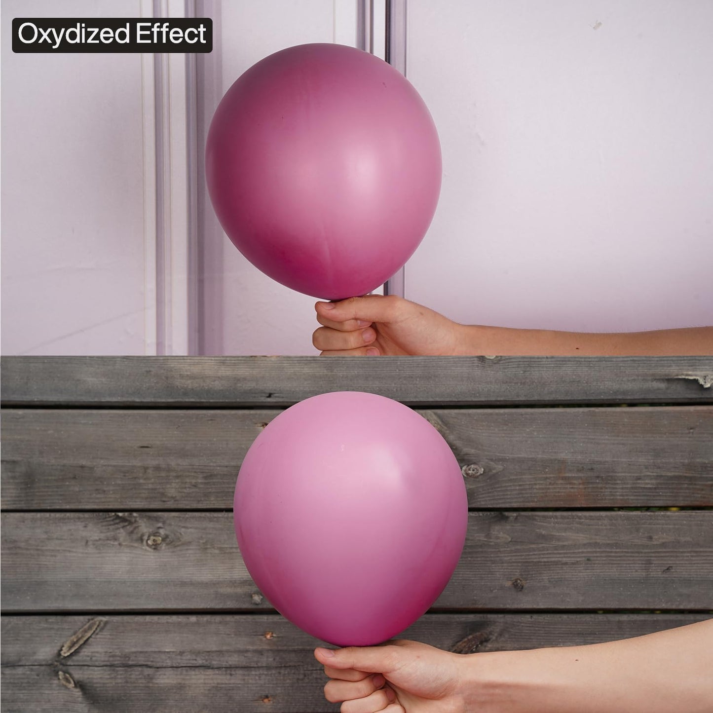 Pale Pink Balloons, 85 pcs Pink Balloons Different Sizes Pack of 18 Inch 12 Inch 10 Inch 5 Inch Pink Latex Balloons