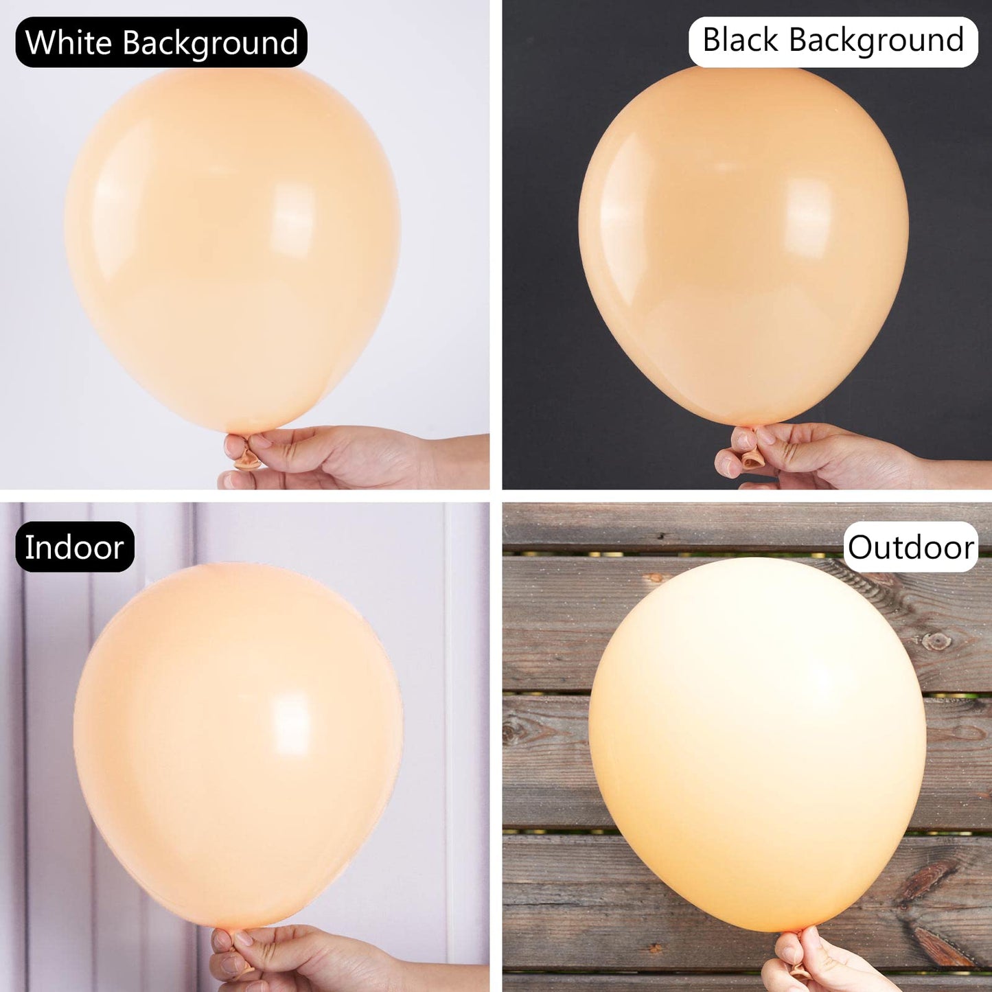 Pale Pink Balloons, 85 pcs Pink Balloons Different Sizes Pack of 18 Inch 12 Inch 10 Inch 5 Inch Pink Latex Balloons