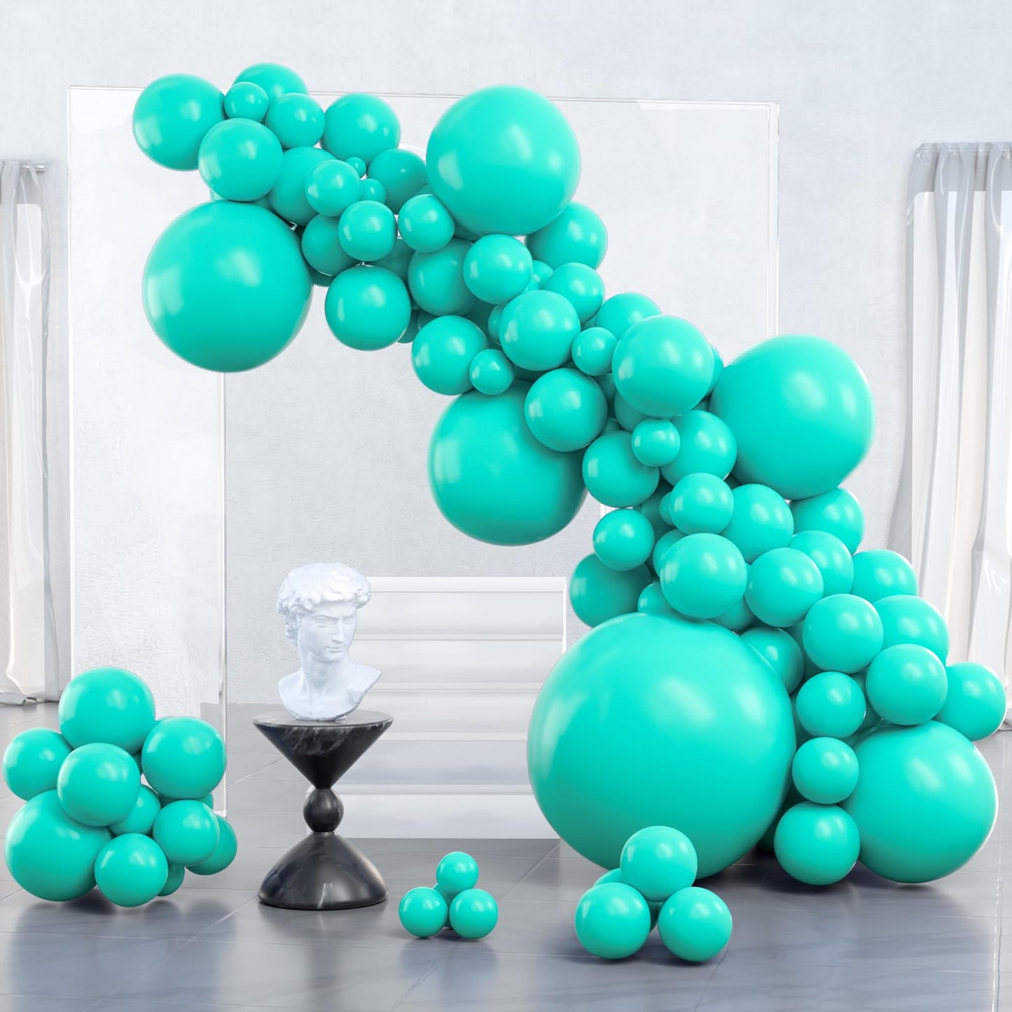 Dusty Pink Balloons 100 pcs Different Sizes of 36 18 12 10 5 Inch also known as Blush Pink and Dusty Rose