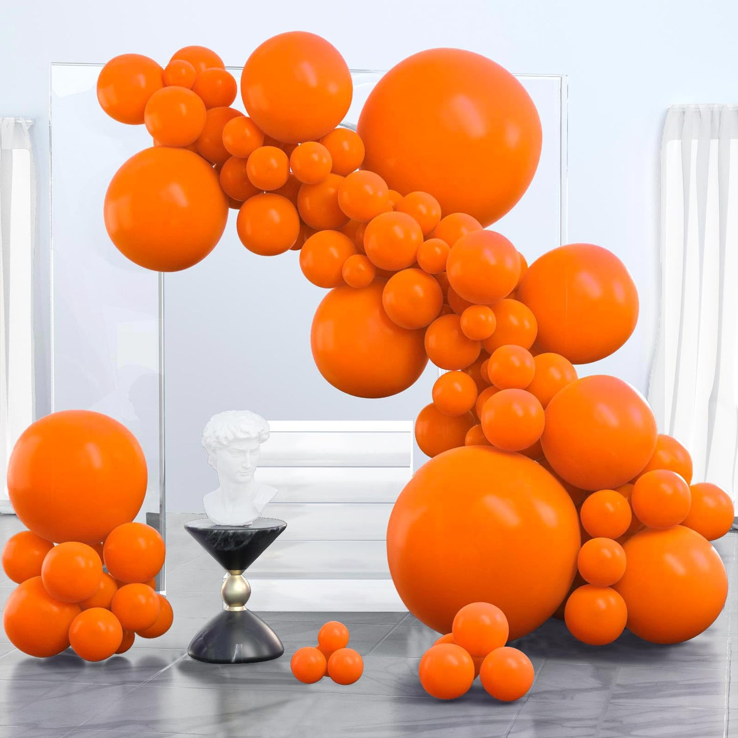 Dusty Pink Balloons 100 pcs Different Sizes of 36 18 12 10 5 Inch also known as Blush Pink and Dusty Rose