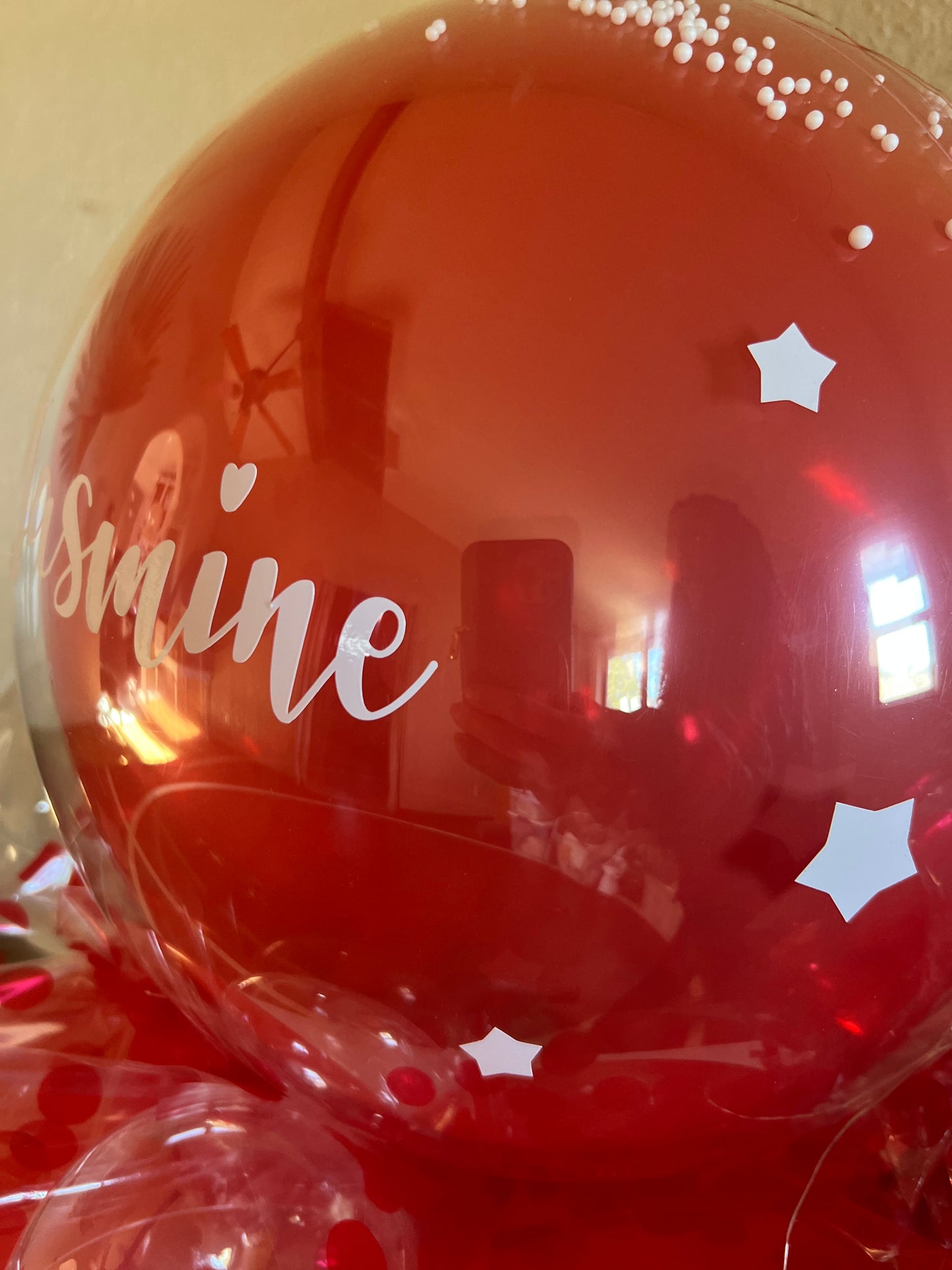 Red Bobo Bouquet Personalized