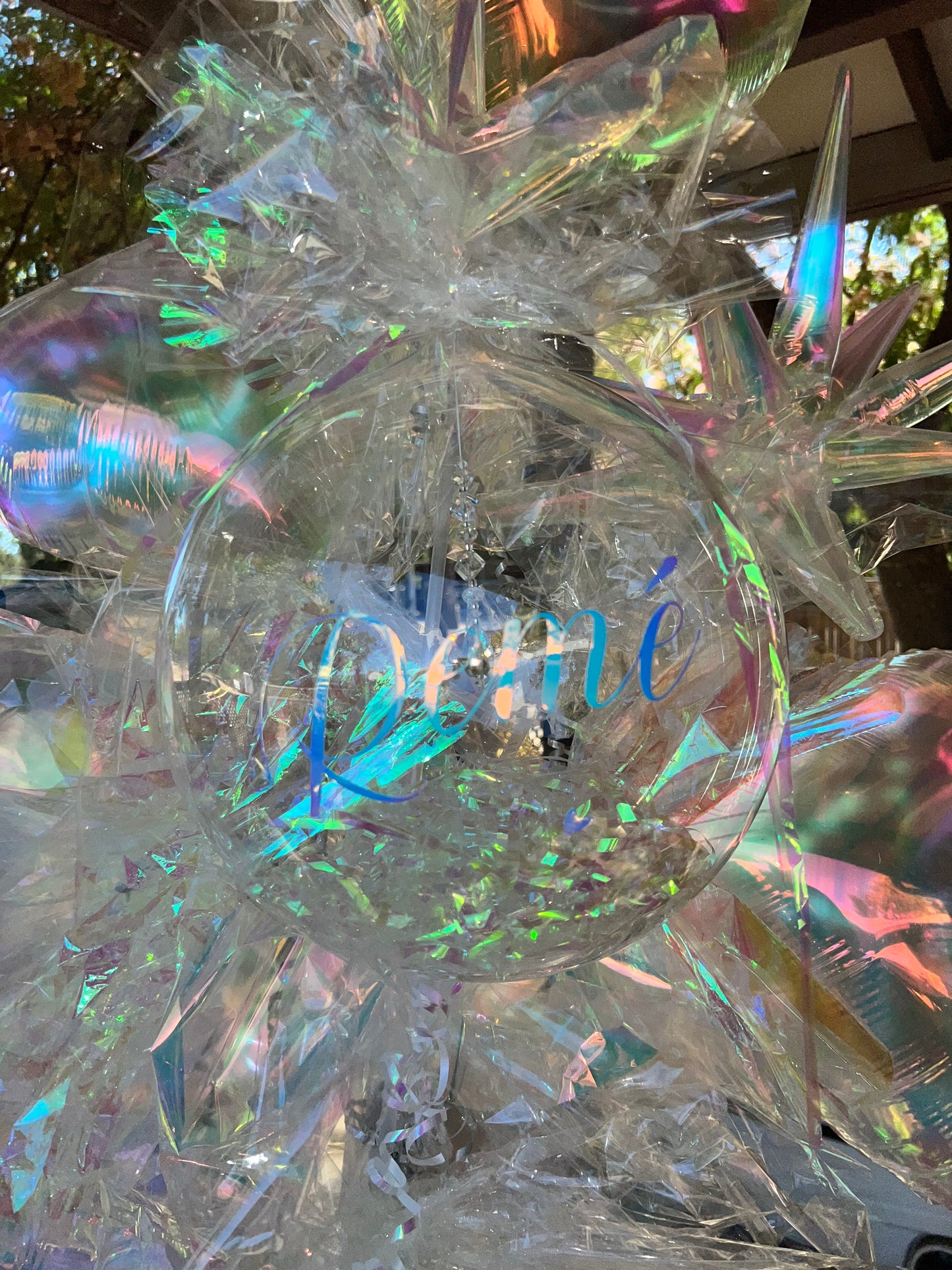Crystal Sun Catcher Balloon Bouquet