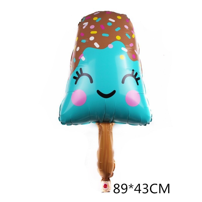 32inch Ice Cream Shop Number Balloon