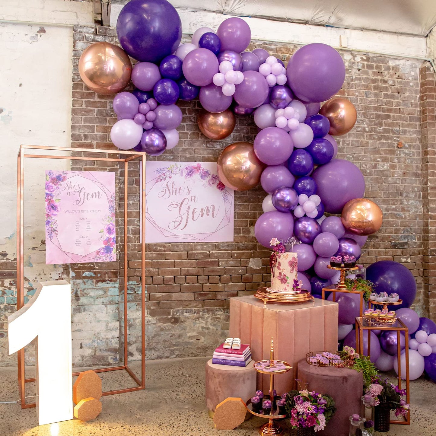 Dusty Pink Balloons 100 pcs Different Sizes of 36 18 12 10 5 Inch also known as Blush Pink and Dusty Rose