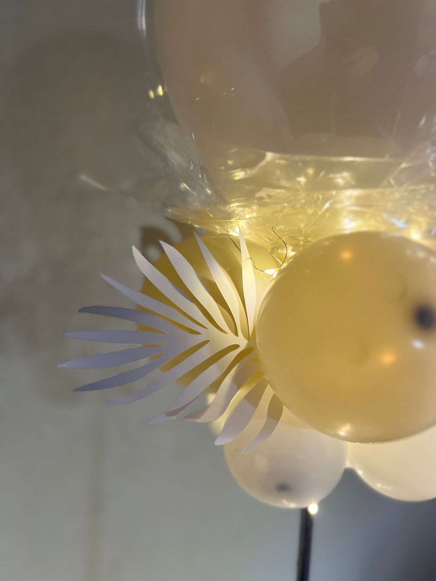 Tropical Boho Balloon Centerpiece