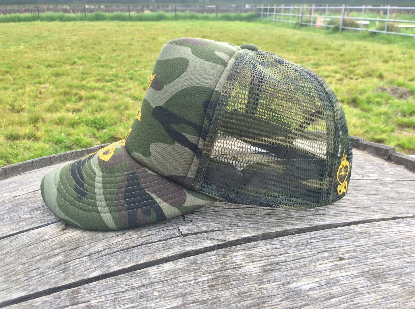 Tiare Plumeria Camo Hat