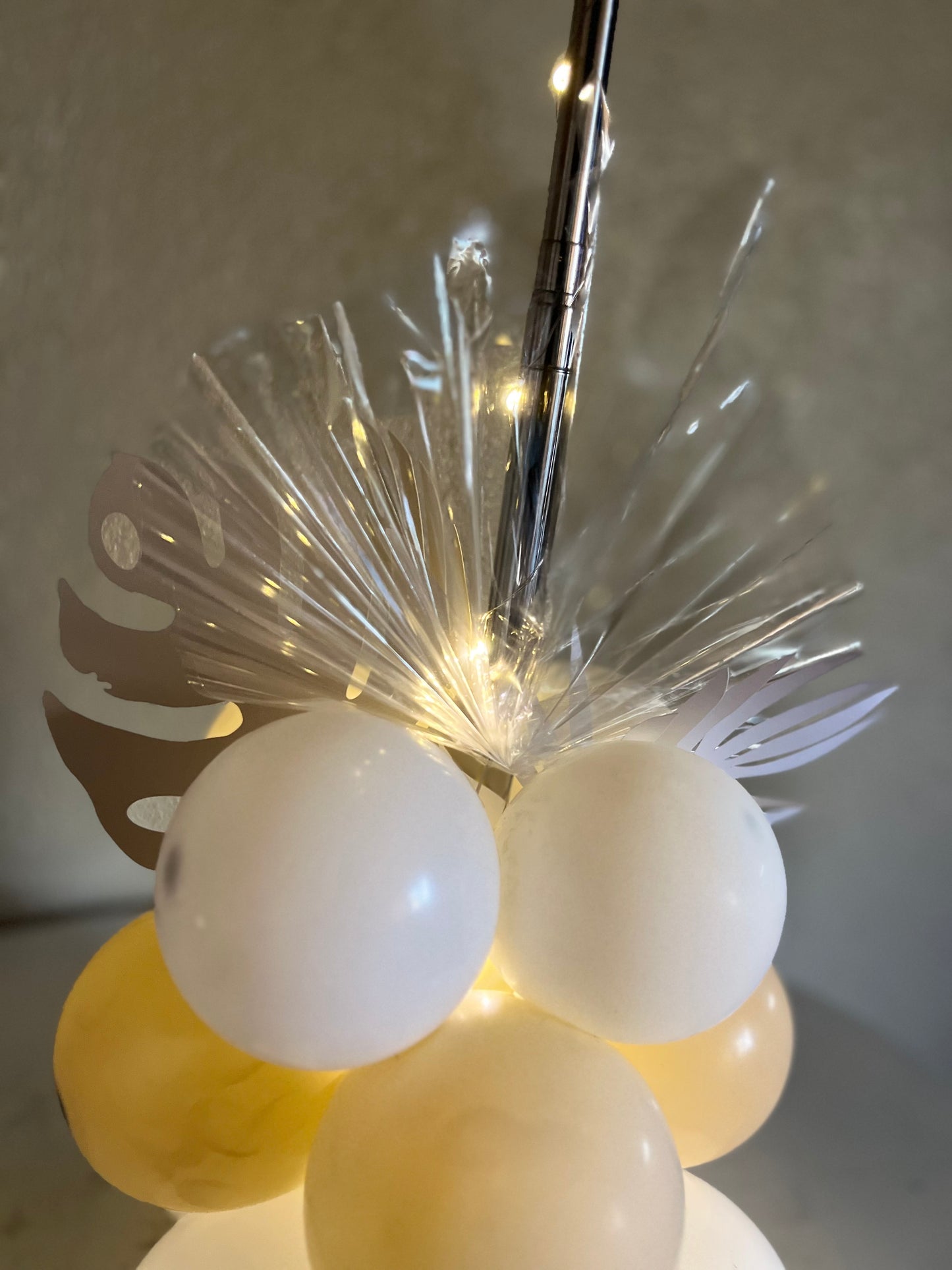 Tropical Boho Balloon Centerpiece