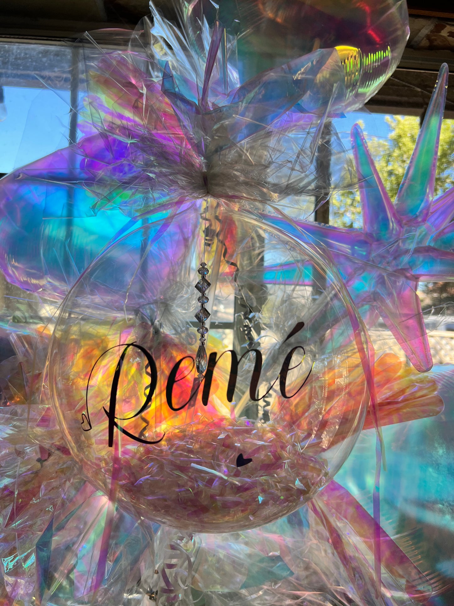 Crystal Sun Catcher Balloon Bouquet