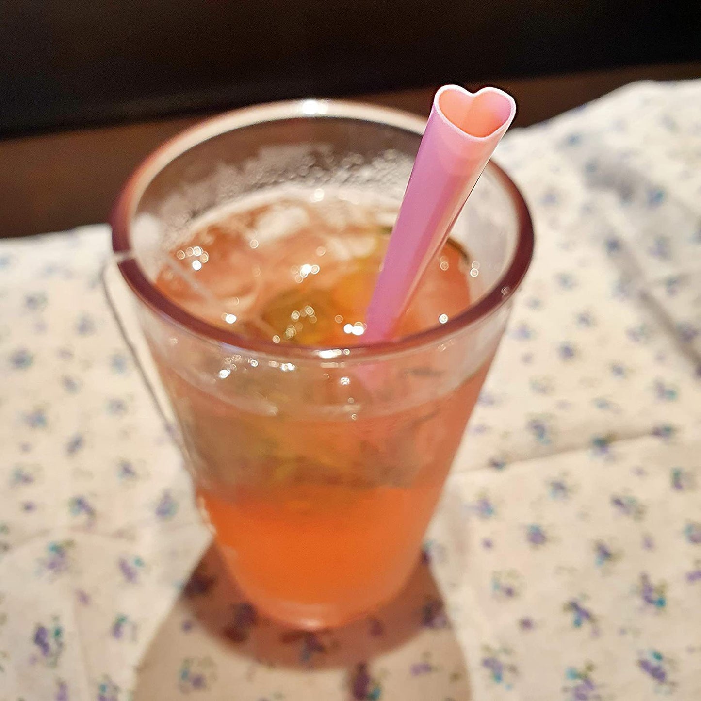 Heart-shaped Straws