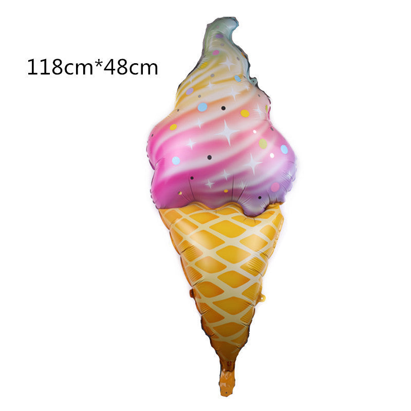 32inch Ice Cream Shop Number Balloon