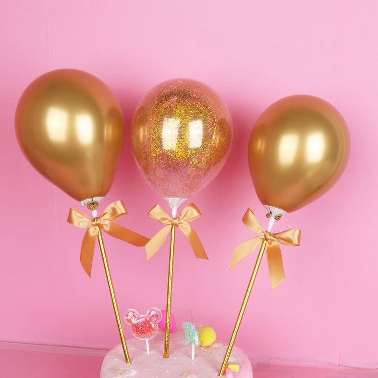 Three Balloons Cake Topper