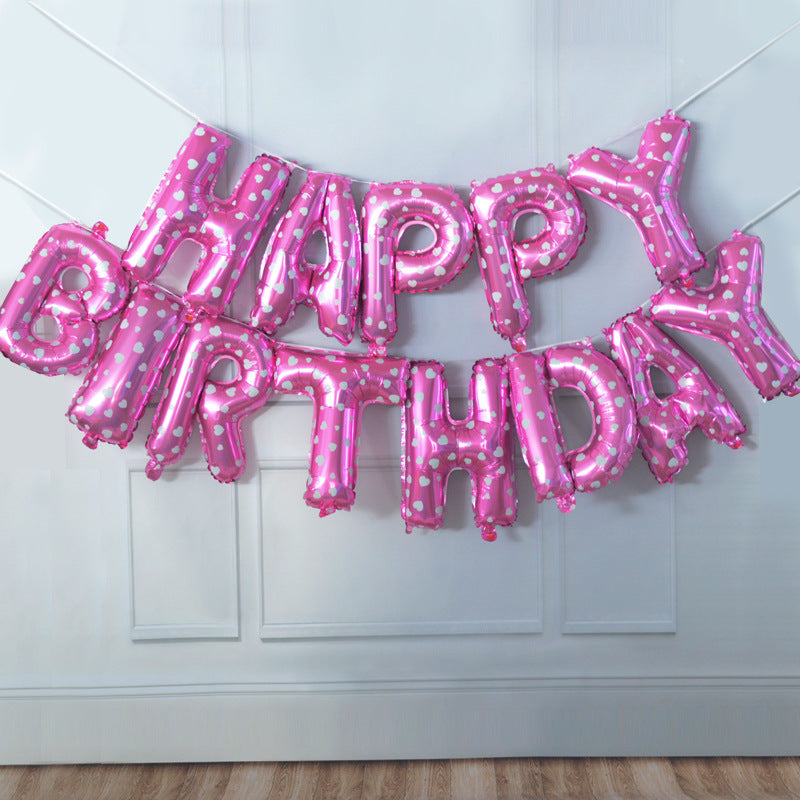 16inch Happy Birthday Balloon Decoration