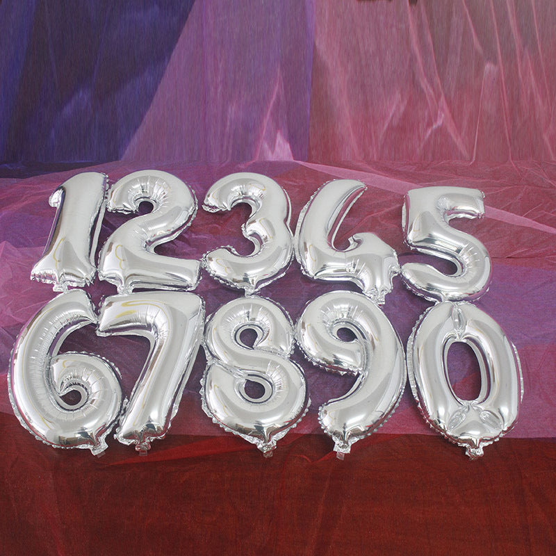 Letter and Number Balloons