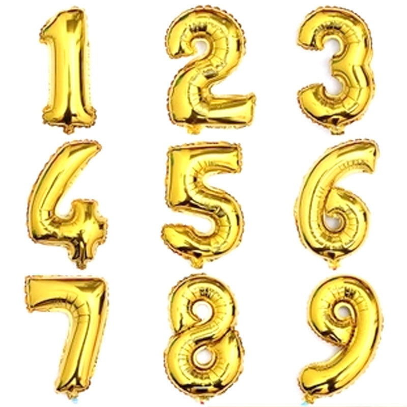 Letter and Number Balloons