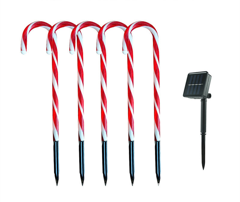 Solar Powered Cane Lights