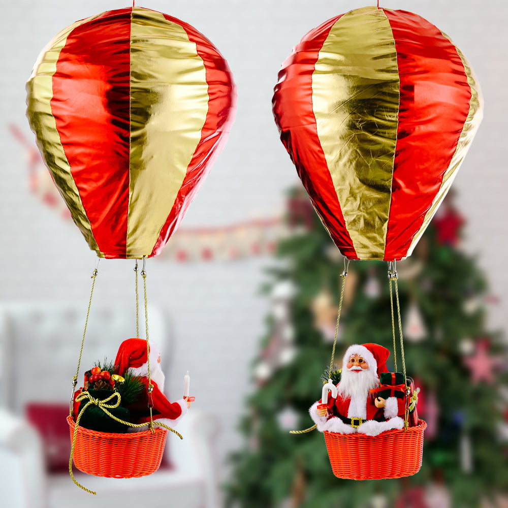 Christmas Hot Air Balloon