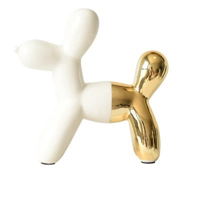 Ceramic Balloon Dog Decoration