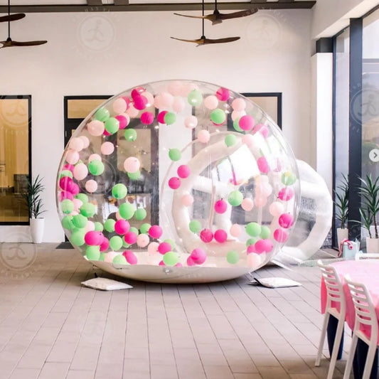 Outdoor Bubble Balloon Room  Inflatable House Clear Pop up Diy Bubble Tent Huge Transparent Bubble Balloon House for Sale
