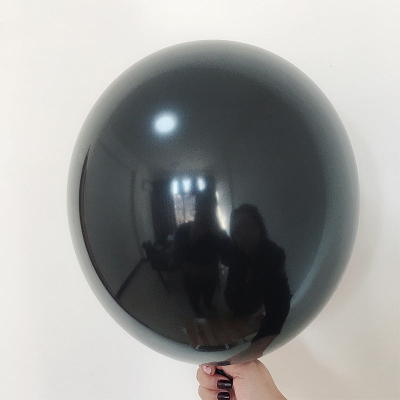 Black Gender Reveal Balloon