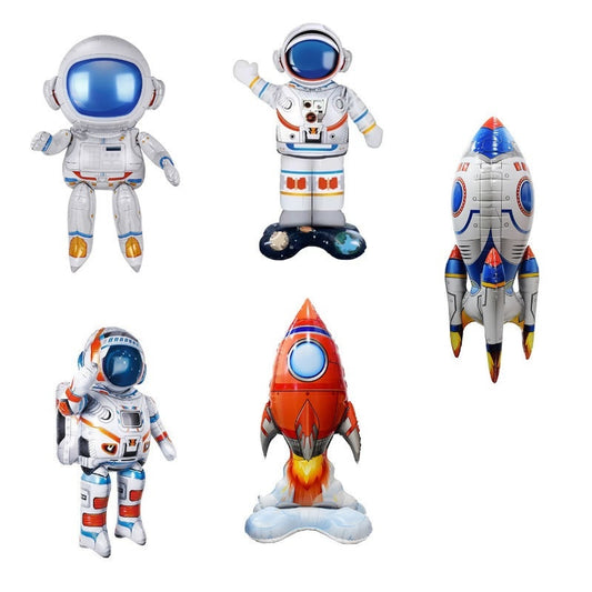 New Astronaut Balloon Cartoon Cute Decorative Balloon