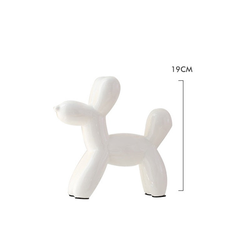 Ceramic Balloon Dog Decoration