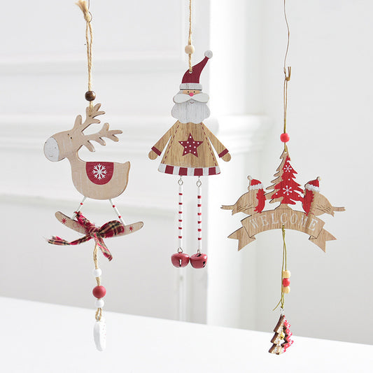 Small Wooden Christmas Decor