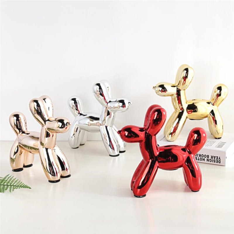 Ceramic Balloon Dog Decoration